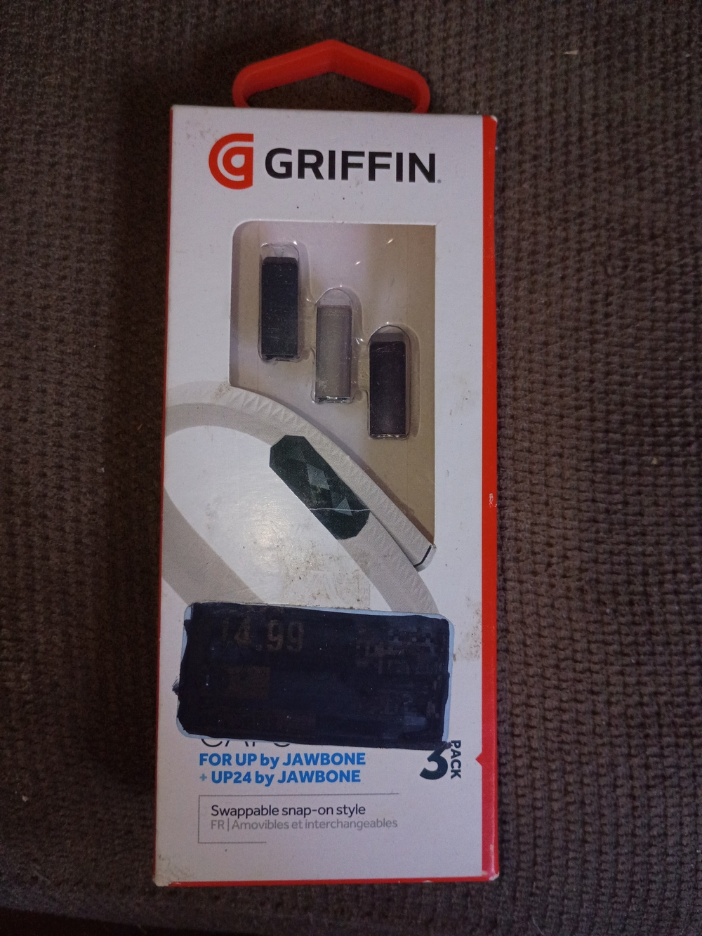 Griffin Caps for UP and UP24 - Red Accent Pack